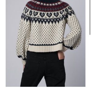 The Great Fair Isle Heart Cardigan